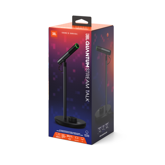 JBL Quantum Stream Talk - Black - USB condenser microphone for streaming, recording and gaming. - Detailshot 10 image number null